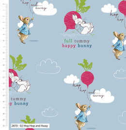 Craft Cotton Company Home Grown Hoppiness Peter Rabbit - Hop Hop and Away