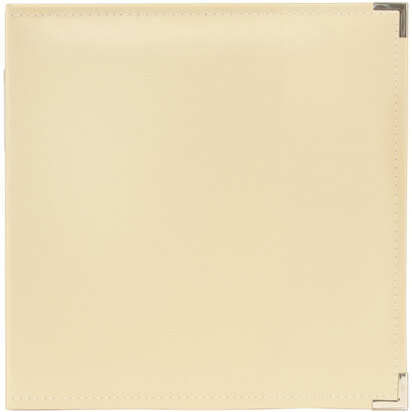 We R Memory Keepers We R Classic Leather D-Ring Album 8.5"X11" - Vanilla