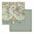 Stamperia Scrapbooking Pad 10 Double Sided Sheets 30.5Ã—30.5 cm (12 x12 )Â Voyages Fantastiques