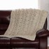 Chunky Cables Decorative Throw