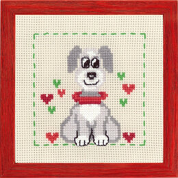 Permin My First Cross Stitch Kit - Dog