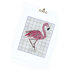 Flamingo in DMC - PAT0778 -  Downloadable PDF