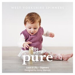 Louis & Lilly Slipovers in West Yorkshire Spinners Bo Peep Pure DK - FP0004 - Downloadable PDF