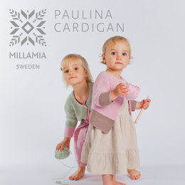 Paulina Cardigan - Knitting Pattern For Babies in MillaMia Naturally Baby Soft by MillaMia