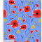 Craft Cotton Company Poppy Fields - Poppy Fields Blue - 2828-03