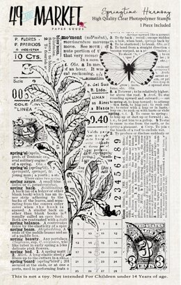 49 And Market Clear Stamps 4"X6" - Springtime Harmony