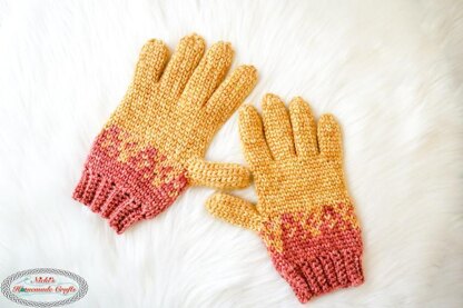 Flying Hearts Gloves