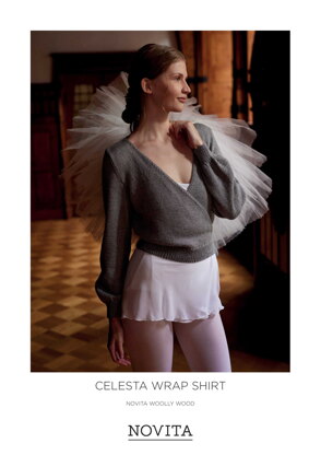Celesta Wrap Shirt in Novita - 0070012 - Downloadable PDF