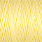 Gutermann Top Stitch Thread: 30m - Yellow (325)