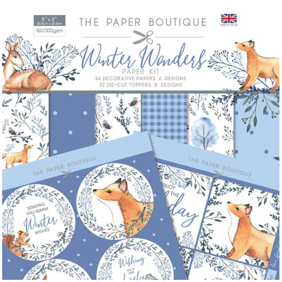 The Paper Boutique Winter Wonders Paper Kit