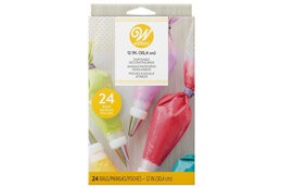 Wilton Disposable Piping Bags - 12" - Pack of 24