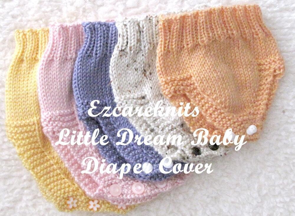 Little Dream Baby Diaper Cover Knitting ...