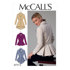 McCall's Misses' Notch-Collar Peplum Jackets M7513 - Paper Pattern Size 6-8-10-12-14