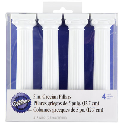 Wilton 5" Grecian Pillars - 4 Pack