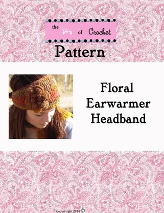 Floral Earwarmer/Headband