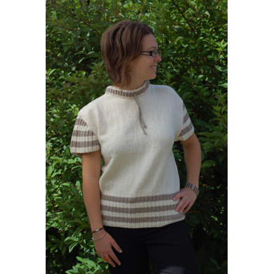 Draw String Pullover in Cascade Fixation - W133