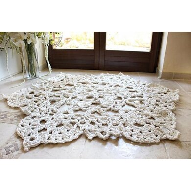 Doily Rug Crochet Pattern