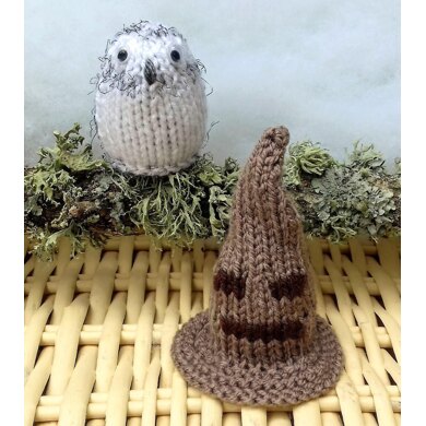 Sorting Hat & Snowy Owl - Creme Egg Covers