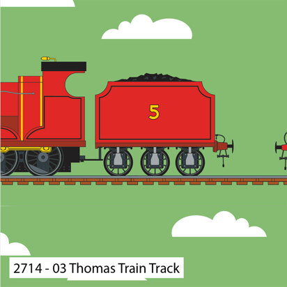 Craft Cotton Company Thomas and Friends Classic - Thomas Train Track