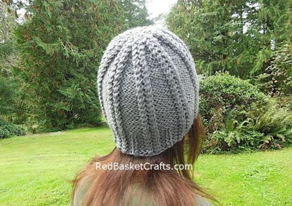 Double Twist Beanie, 4 Sizes for Kids, Adults