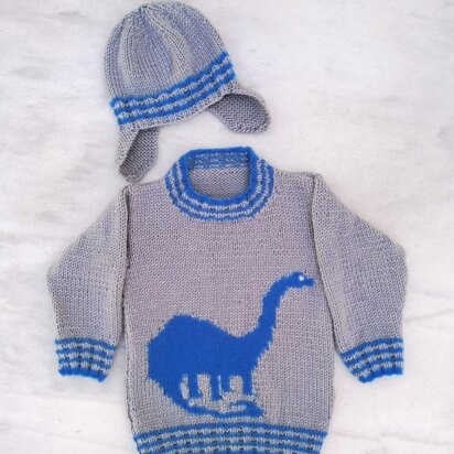 Dinosaur Sweater - Brontosaurus