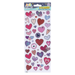 Craft Planet Fun Stickers - Love Hearts