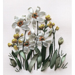 Panna Daffodils and Buttercups Embroidery Kit