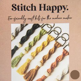 Stitch Happy Kupfer-Schlüsselanhänger Makramee-Set