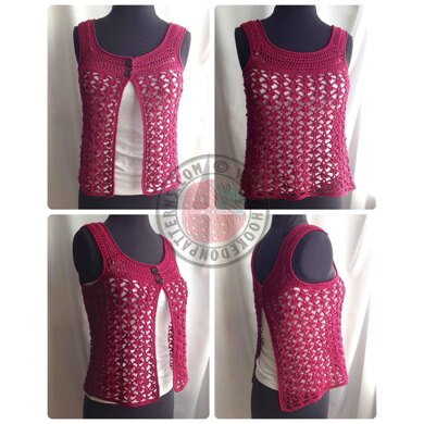Adina 2 Way Vest Top Crochet pattern by Hooked on Patterns | Knitting ...