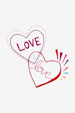 DMC Love Is Love - PAT1466S - Downloadable PDF