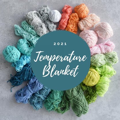 Temperature Blanket 2021