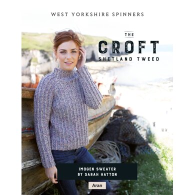 Imogen Sweater in West Yorkshire Spinners The Croft Shetland Tweed - DBP0062 - Downloadable PDF
