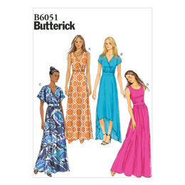 Butterick Kleid für Damen B6051 - Schnittmuster