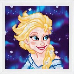 Vervaco Disney Elsa Diamond Painting Kit - Multi