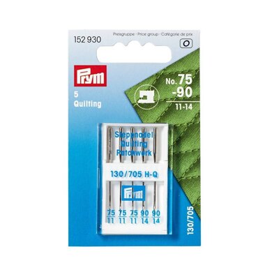 Prym Sewing Machine Needles Sys. 130/705 Quilting 75/90