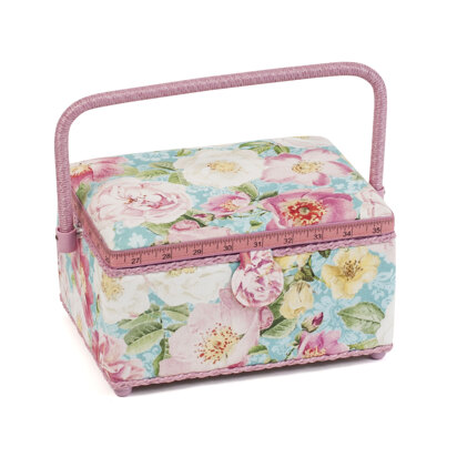 Hobbygift Rose Blossom Medium Sewing Box