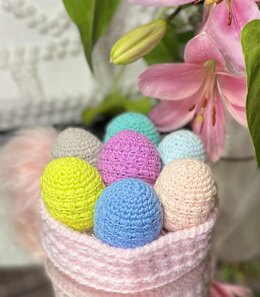 Rainbow Easter Egg Basket
