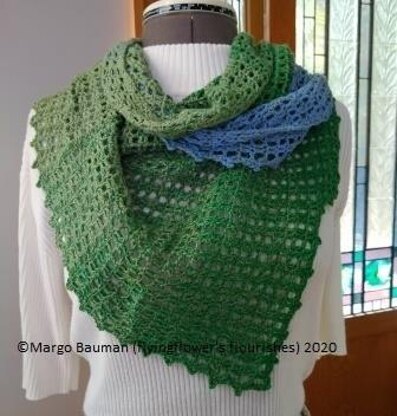 Lacy Lines Shawl