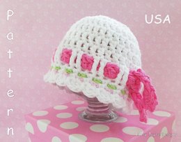 Baby crochet hat - Bonny Hat