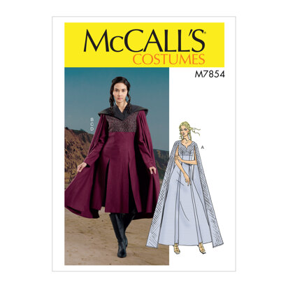 McCall's Misses' Costume M7854 - Sewing Pattern