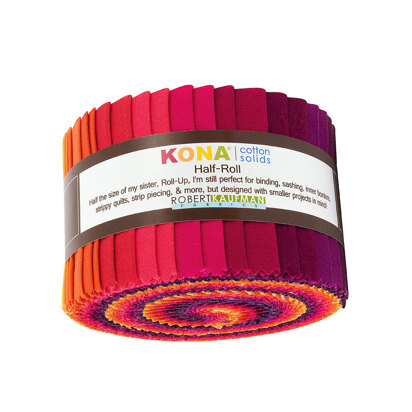 Robert Kaufman Strip Roll Kona Cotton Solids (6,4 cm) – HR-145-24