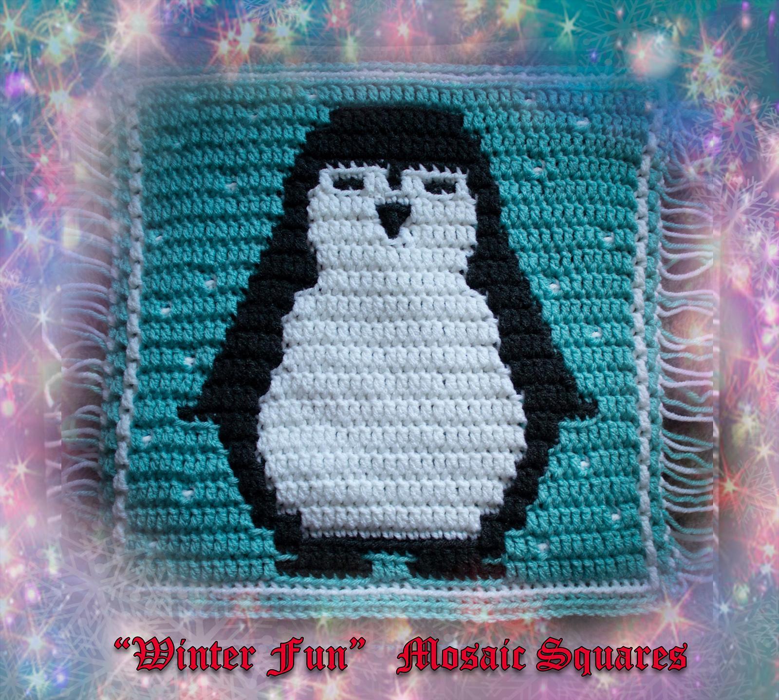 Penguin Blanket Pattern