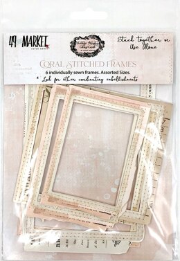 49 and Market Vintage Artistry Coral Stitch Frame - 621880