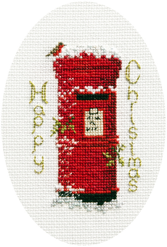 Derwentwater Designs ~ Cross Stitch Christmas Card Kits ~ Oval ~ Over 50 Designs 