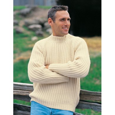 Rugged Raglan in Patons Classic Wool Worsted | Knitting Patterns ...
