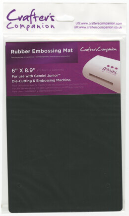 Crafter's Companion Gemini Junior Rubber Embossing Mat 6"X9" - 314809