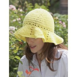 Sun Hat in Lily Sugar 'n Cream Solids
