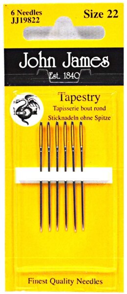 John James Size 22 Easy Thread Tapestry Needles (4)