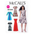 McCall's Misses'/Miss Petite Sleeveless or Raglan Sleeve Fit and Flare Dresses M7349 - 6-8-10-12-14