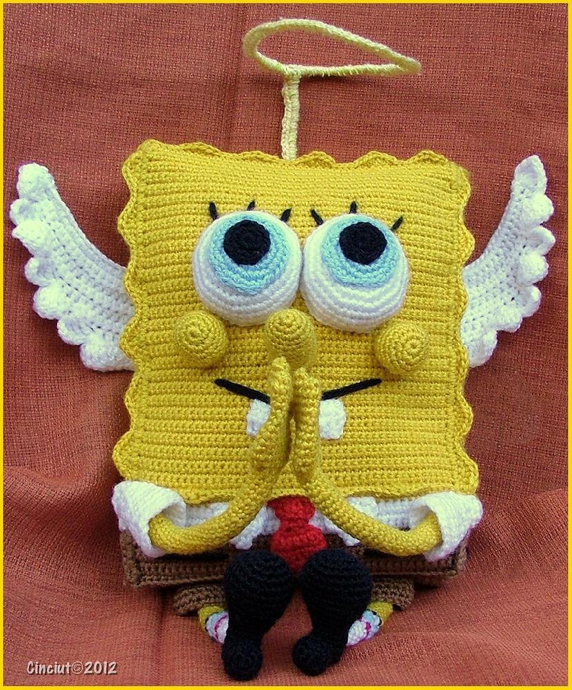 Holy Spongebob Crochet pattern by Sabrina Boscolo Knitting Patterns LoveCra...